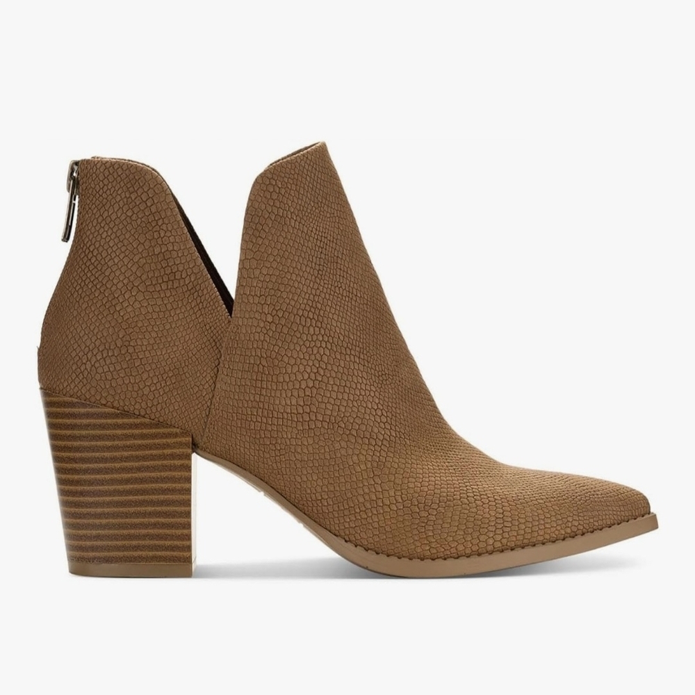Sun + Stone Women's Elizaa Booties, Cognac 12 M US